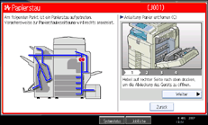 Abbildung Bedienfeldanzeige