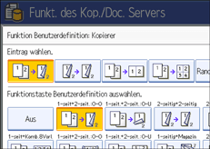 Abbildung Bedienfeldanzeige