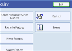 Abbildung Bedienfeldanzeige