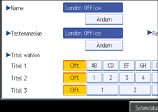 Abbildung Bedienfeldanzeige