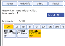 Abbildung Bedienfeldanzeige