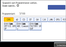 Abbildung Bedienfeldanzeige