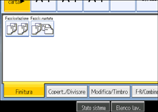 Illustrazione schermata pannello operativo