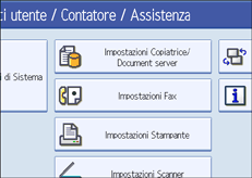 Illustrazione schermata pannello operativo