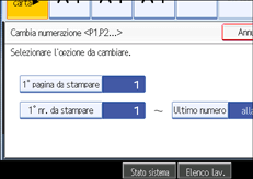 Illustrazione schermata pannello operativo
