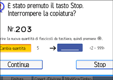 Illustrazione schermata pannello operativo