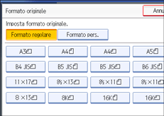 Illustrazione schermata pannello operativo