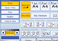 Illustrazione schermata pannello operativo