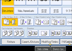 Illustrazione schermata pannello operativo