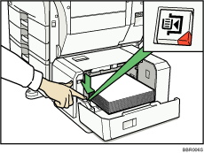 Illustrazione del vassoio ad elevata capacit&agrave; (LCT)