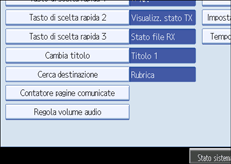Illustrazione schermata pannello operativo