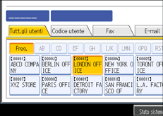 Illustrazione schermata pannello di controllo
