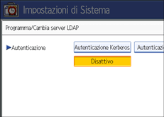 Illustrazione schermata pannello di controllo