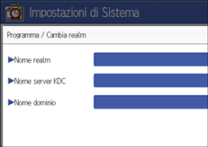 Illustrazione schermata pannello di controllo