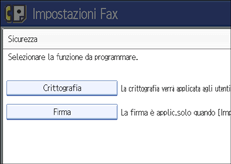 Illustrazione schermata pannello di controllo