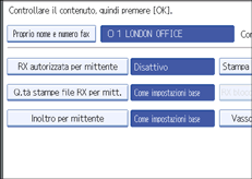 Illustrazione schermata pannello di controllo
