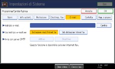 Illustrazione schermata pannello di controllo