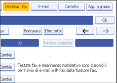 Illustrazione schermata pannello di controllo