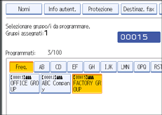 Illustrazione schermata pannello di controllo