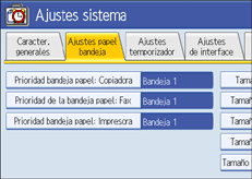 Ilustración del panel de operaciones