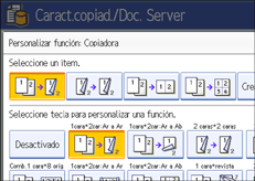 Ilustración del panel de operaciones