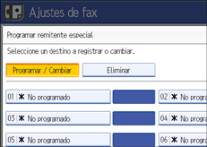 Ilustración del panel de operaciones