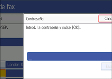 Ilustración del panel de operaciones