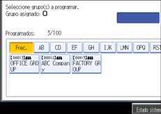 Ilustración del panel de operaciones