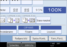 Bild av anv&auml;ndarpanelen