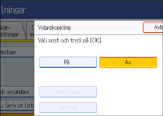 Bild på användarpanelen