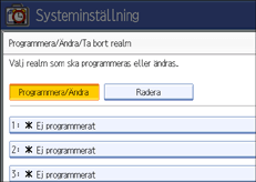 Bild på användarpanelen