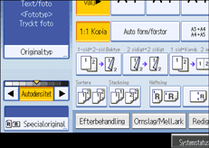 Bild på användarpanelen