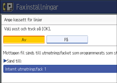 Bild på användarpanelen