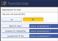 Bild på användarpanelen