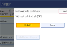 Bild på användarpanelen