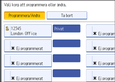 Bild på användarpanelen