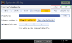 Bild på användarpanelen