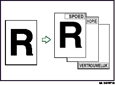 Illustratie van Vaste stempel