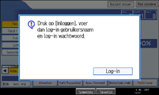 Schermafbeelding Bedieningspaneel