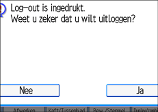 Schermafbeelding Bedieningspaneel