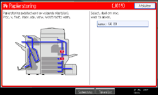 Schermafbeelding Bedieningspaneel