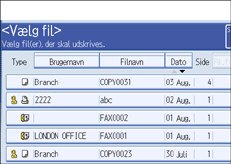 Illustration af betjeningspanelets sk&aelig;rm