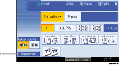 Numeroitu n&auml;ytt&ouml;paneeli