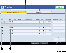 Numeroitu n&auml;ytt&ouml;paneeli