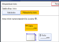 K&auml;ytt&ouml;paneelin n&auml;ytt&ouml;