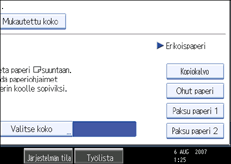 K&auml;ytt&ouml;paneelin n&auml;ytt&ouml;
