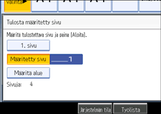 Käyttöpaneelin näyttö