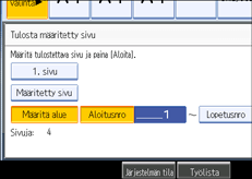 Käyttöpaneelin näyttö