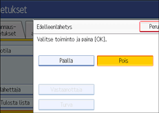 K&auml;ytt&ouml;paneelin n&auml;ytt&ouml;