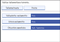 K&auml;ytt&ouml;paneelin n&auml;ytt&ouml;